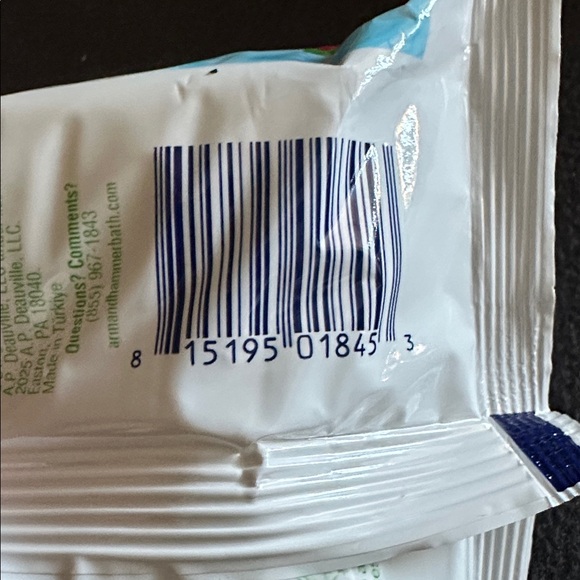 Arm & Hammer Essentials Deodorant wipes Simply Fresh scent - Picture 5 of 5